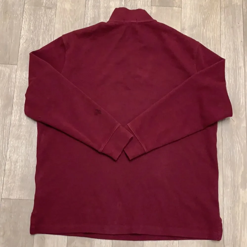 Mens Polo Ralph Lauren Quarter Zip‎ Sweater Pullover